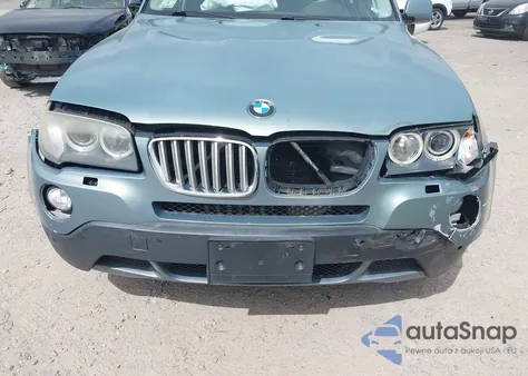 2009 BMW X3 xDrive30I from USA, damaged, VIN WBXPC93409WJ31032